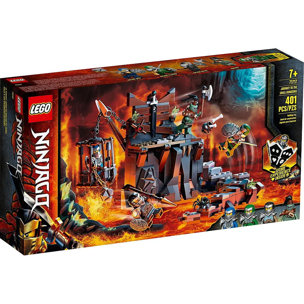 LEGO Ninjago Reise zu den Totenkopfverliesen 71717