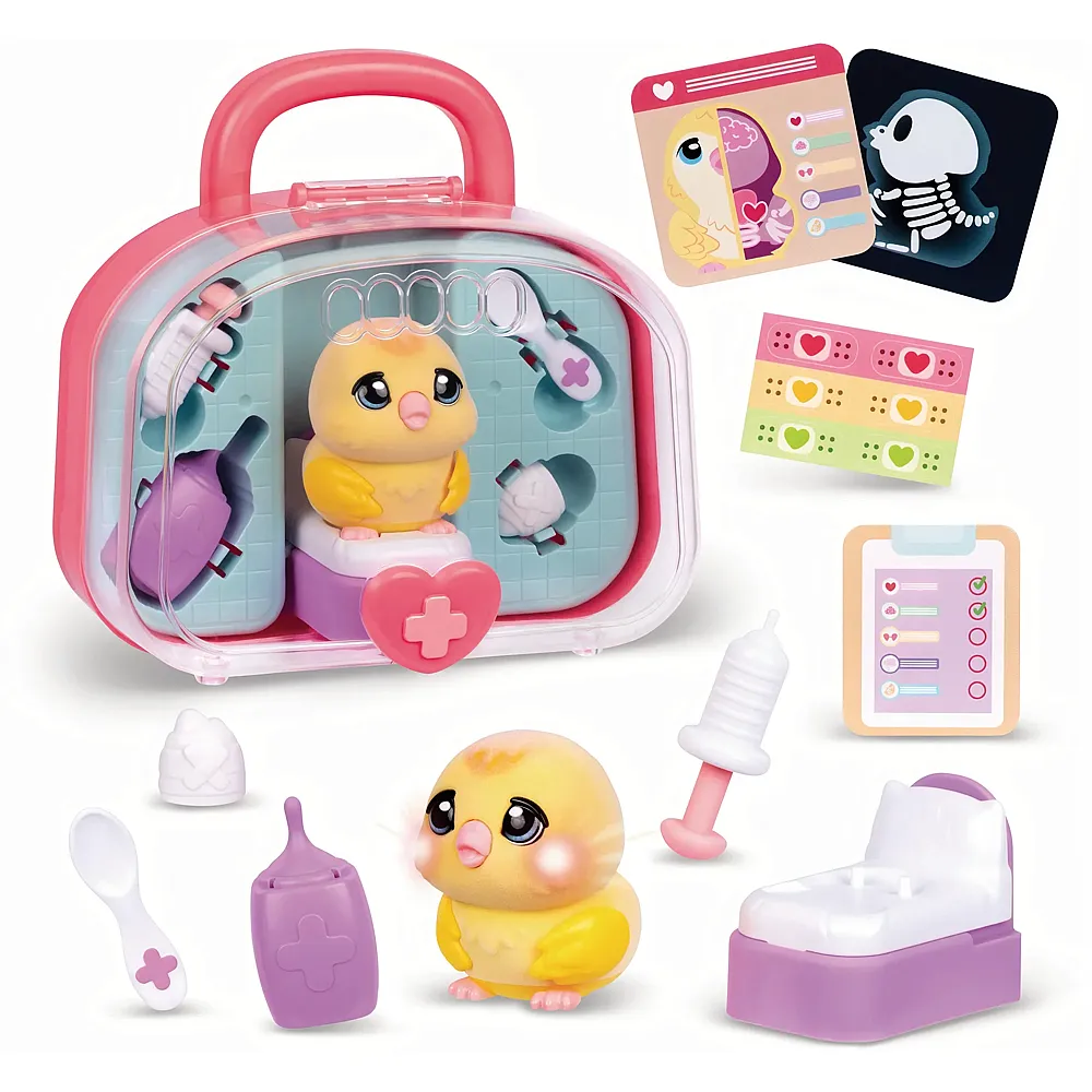 Moose Toys Ouchies Tierarztkoffer K�ken Little Live Pets, interaktives