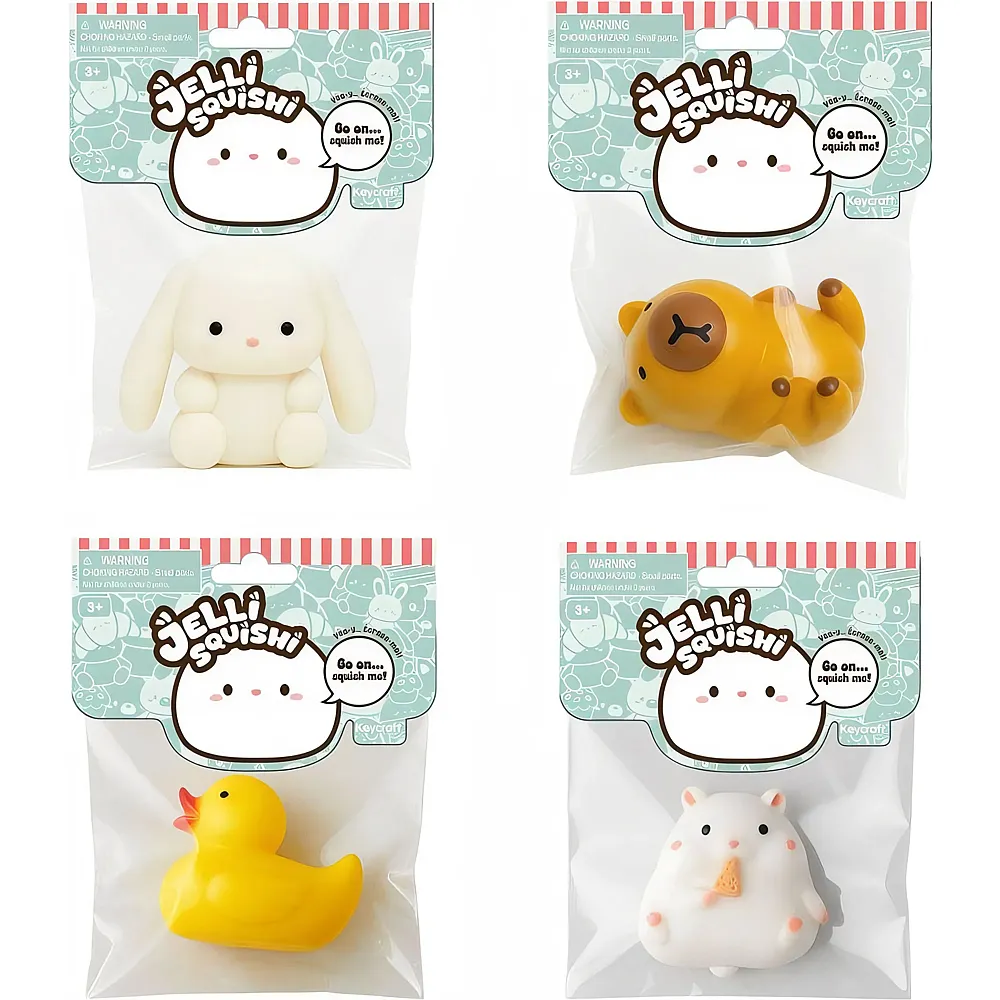 Sombo Jelli Squishi Tiere ass. 7x3x7cm - Suche