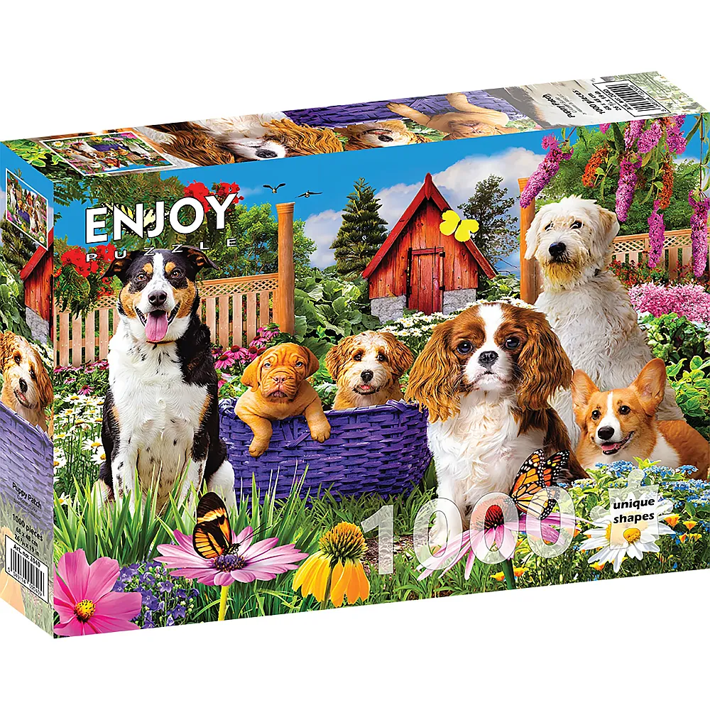 Enjoy Puzzle Puppy Patch - 1000 Teile