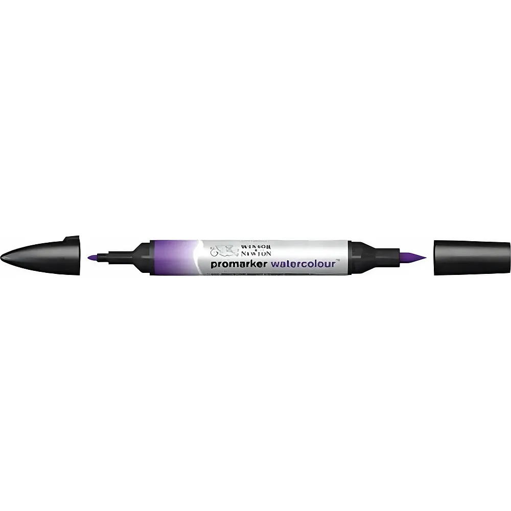 meinspielzeug - Winsor & Newton Promarker Watercolour mit 2 Spitzen Dioxazinviolett | Farbe & Kreide