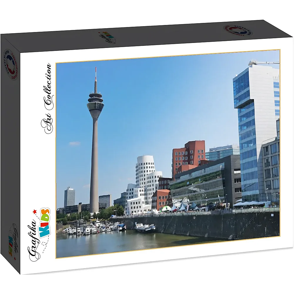 Grafika Puzzle Art Collection Deutschland Edition Grafika Kids D�sseldorf - 12 Teile