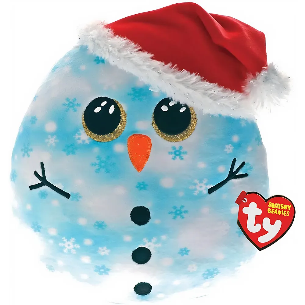 Ty Squishy Beanies Fleck Schneemann - Weihnachten 2022 - Squishy Beanie - 35cm - Suche