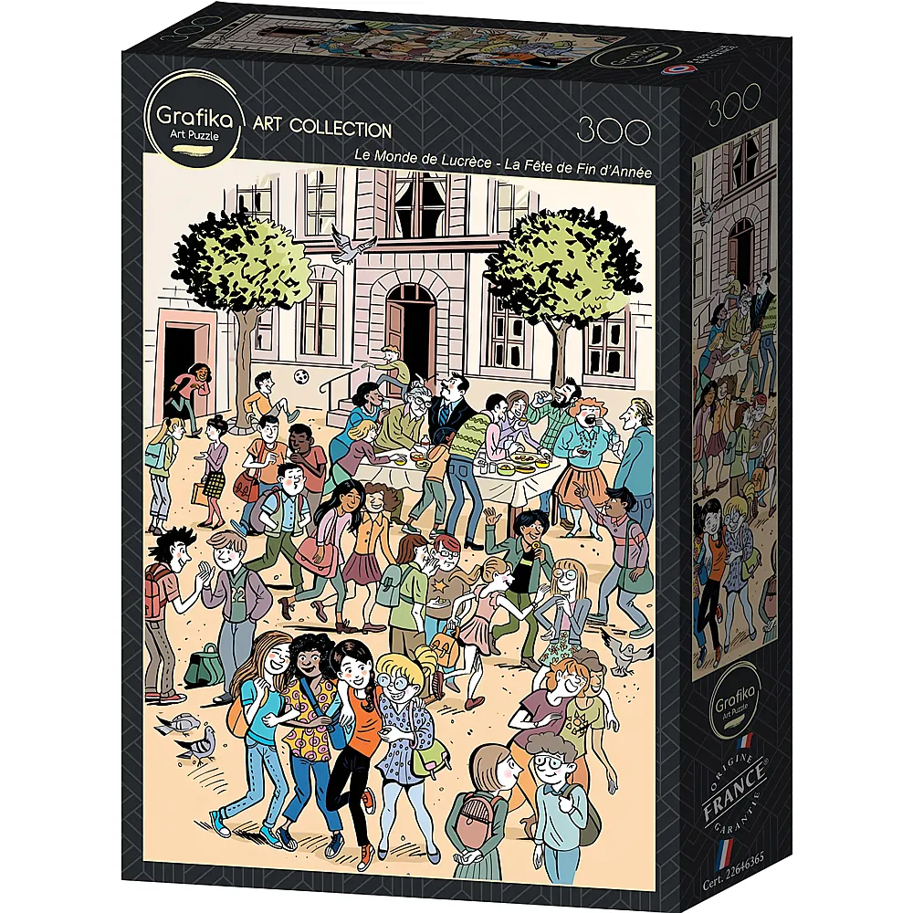 Grafika Puzzle Art Collection Le Monde de Lucr�ce - La F�te de Fin d'Ann�e - 300 Teile