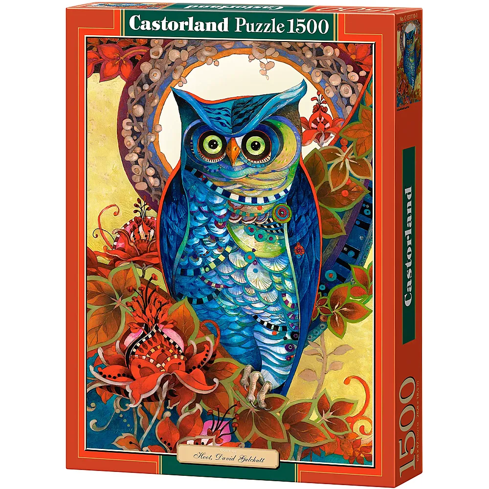 Castorland Puzzle David Galchutt - Eule - 1500 Teile