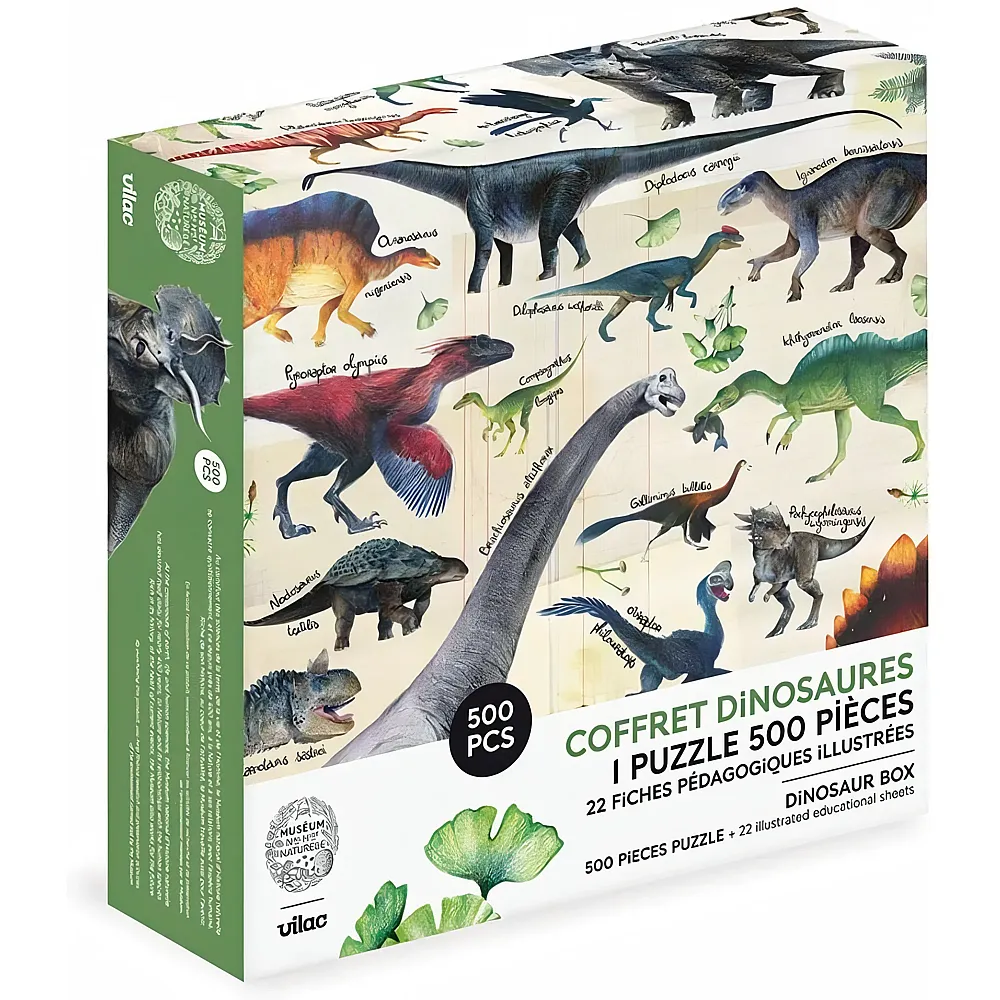 Vilac Puzzle Dinosaurier - 500 Teile