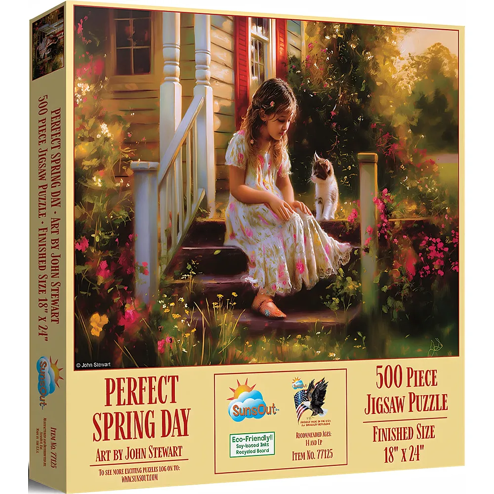 SunsOut Puzzle John Stewart Perfekter Fr�hlingstag - 500 Teile