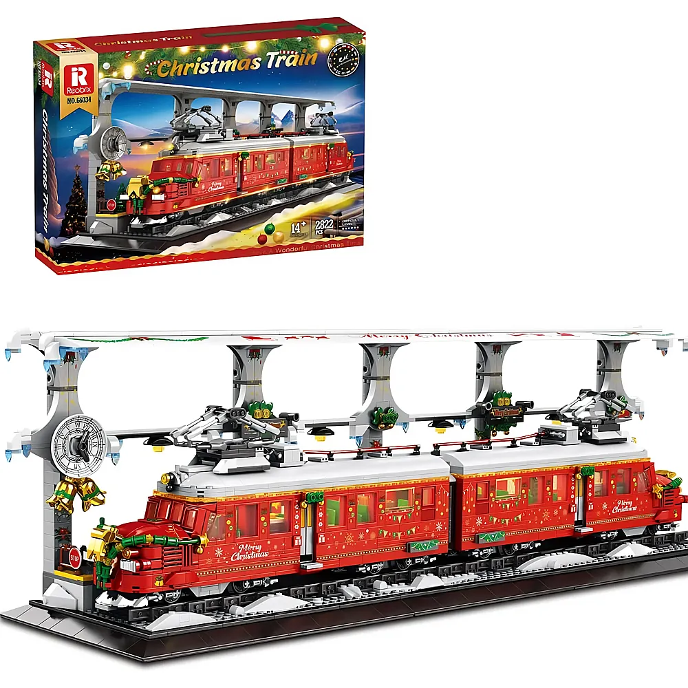 Reobrix Winterlicher Weihnachtszug 66034