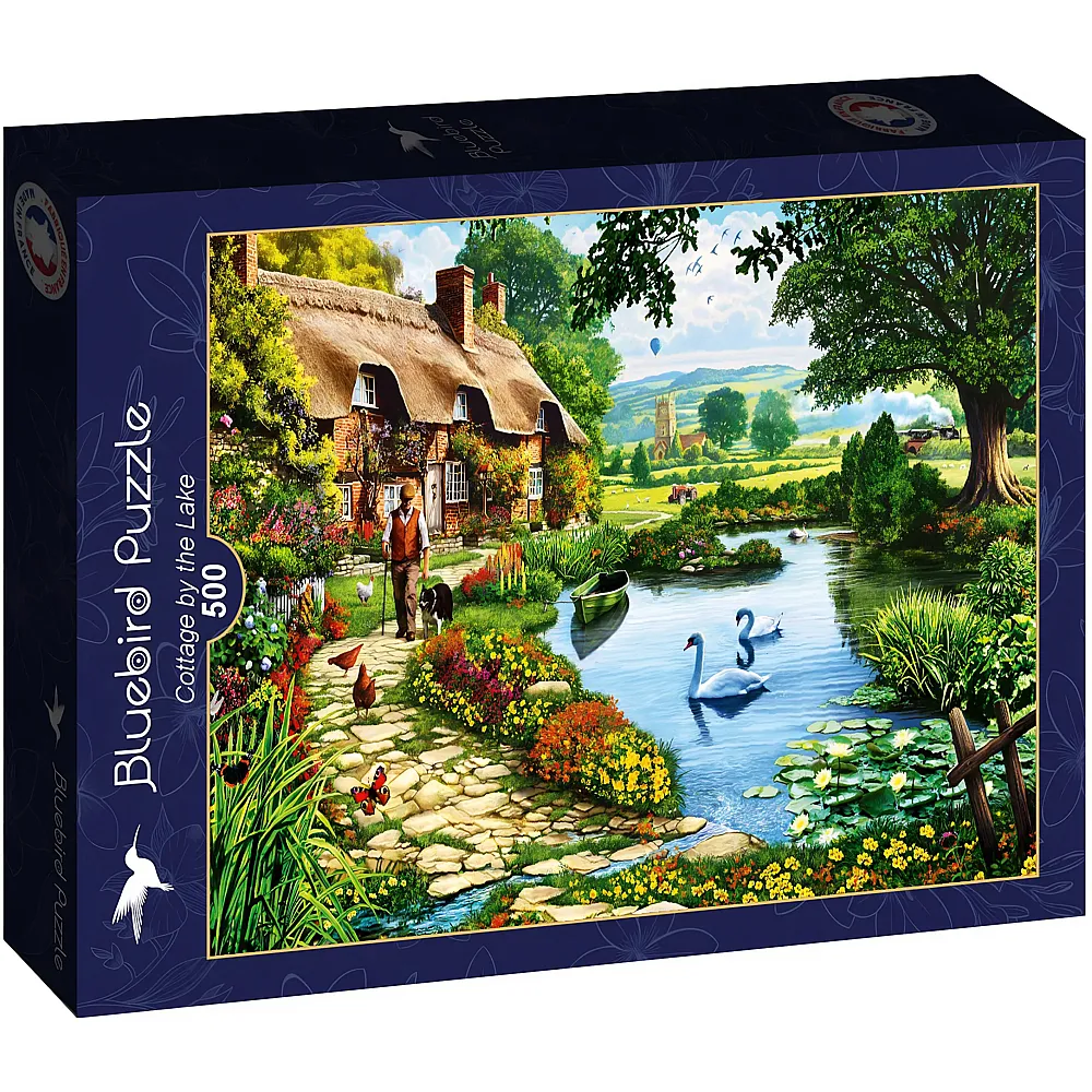 Bluebird Puzzle Cottage by the Lake 500Teile