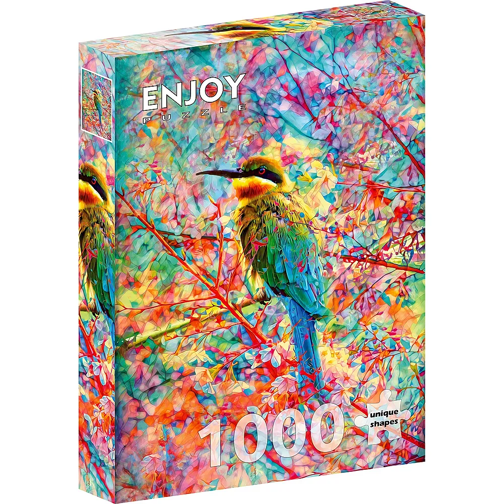 Enjoy Puzzle Fr�hlicher Vogel - 1000 Teile