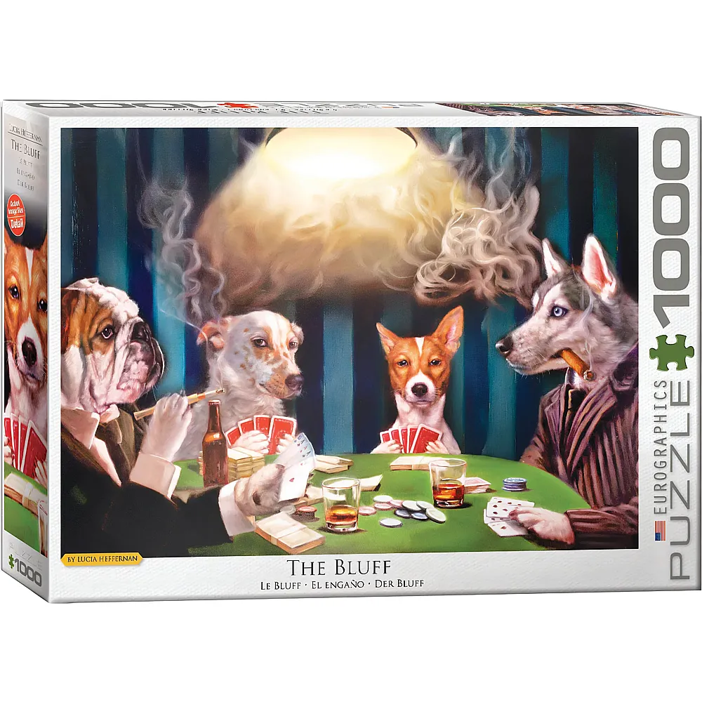 Eurographics Puzzle Der Bluff - 1000 Teile