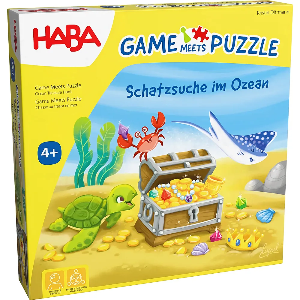 HABA Game meets Puzzle Schatzsuche im Ozean