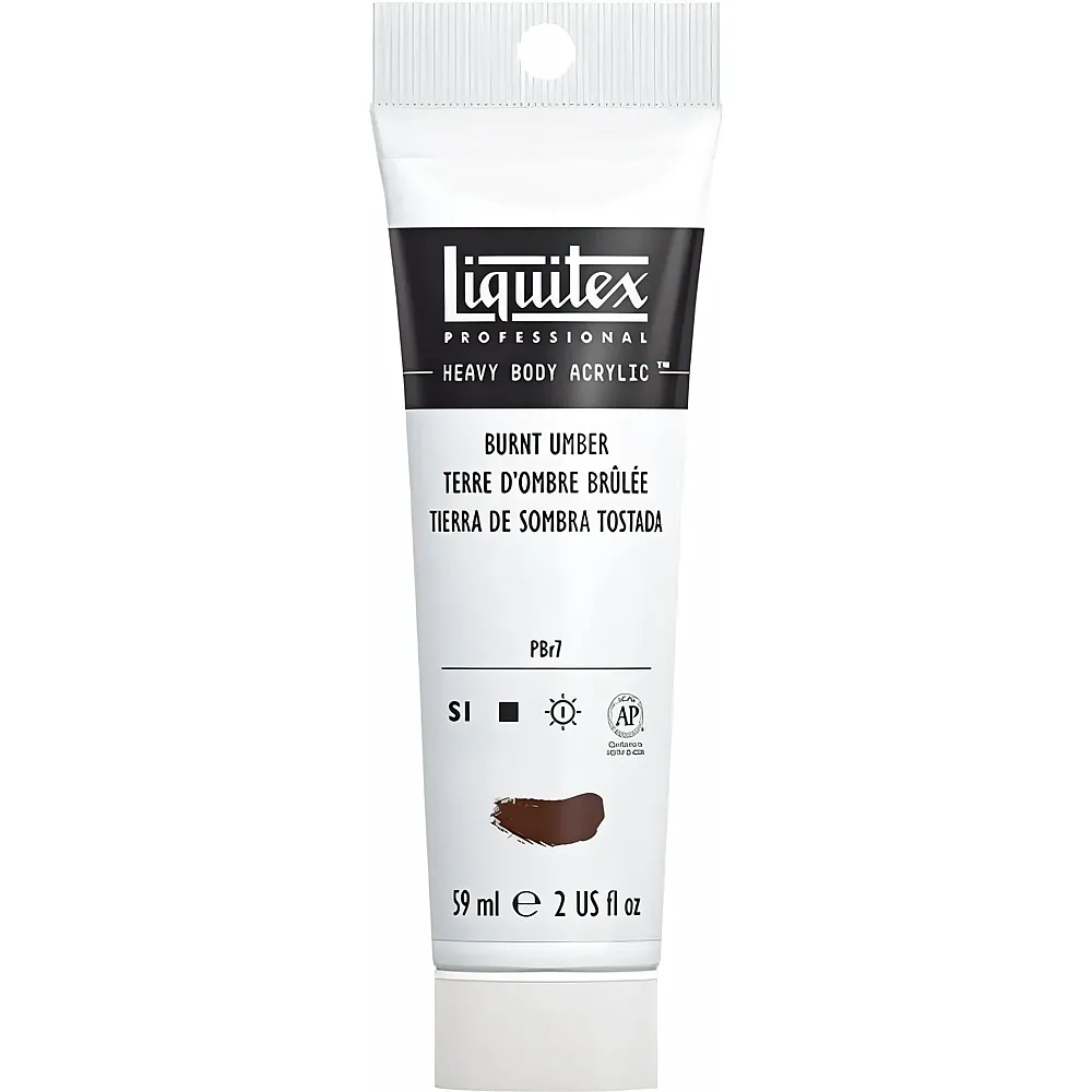 Liquitex Lqx Prof. Heavy Body Acrylfarbe 59ml Tube Umbra Gebrannt - Suche