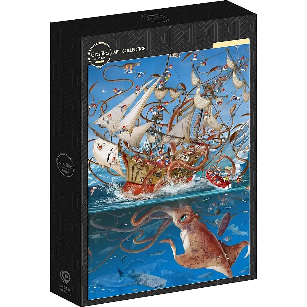 Grafika Puzzle Art Collection Franois Ruyer Kraken - 1000 Teile
