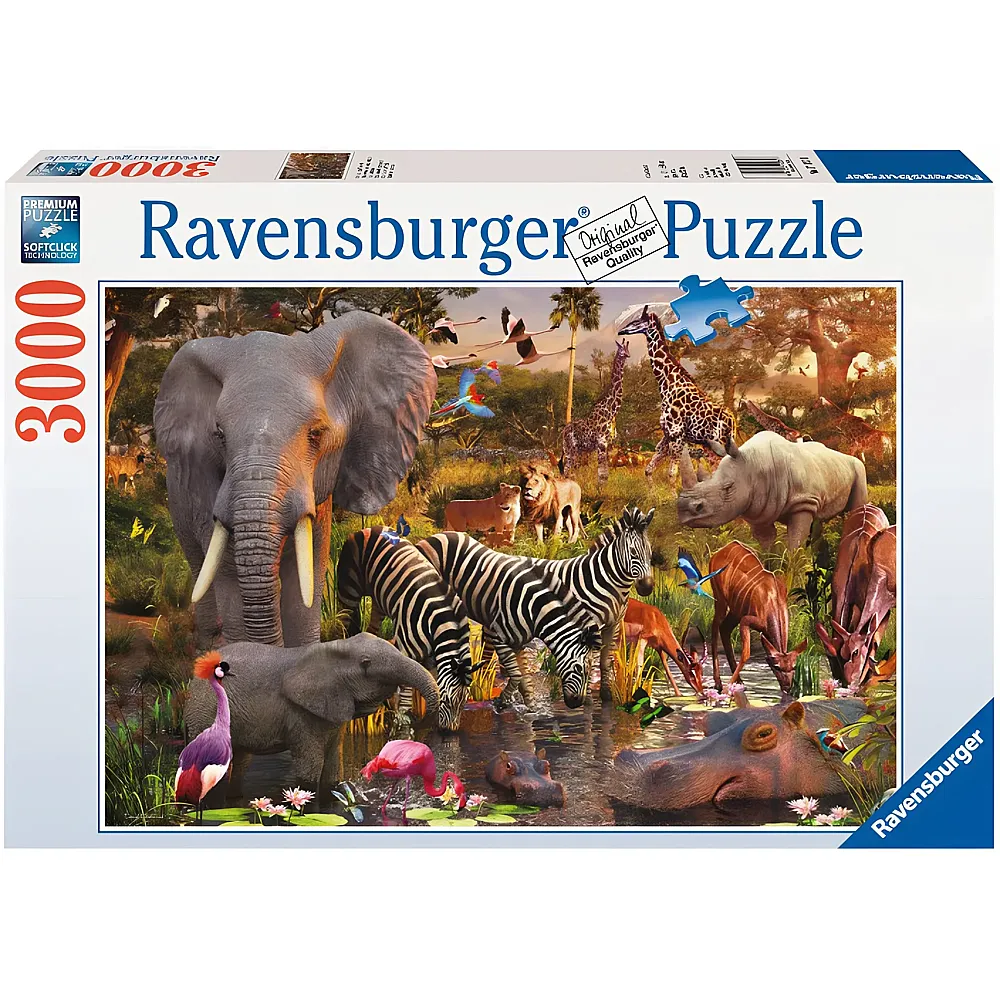 Ravensburger Puzzle Afrikanische Tierwelt 3000Teile