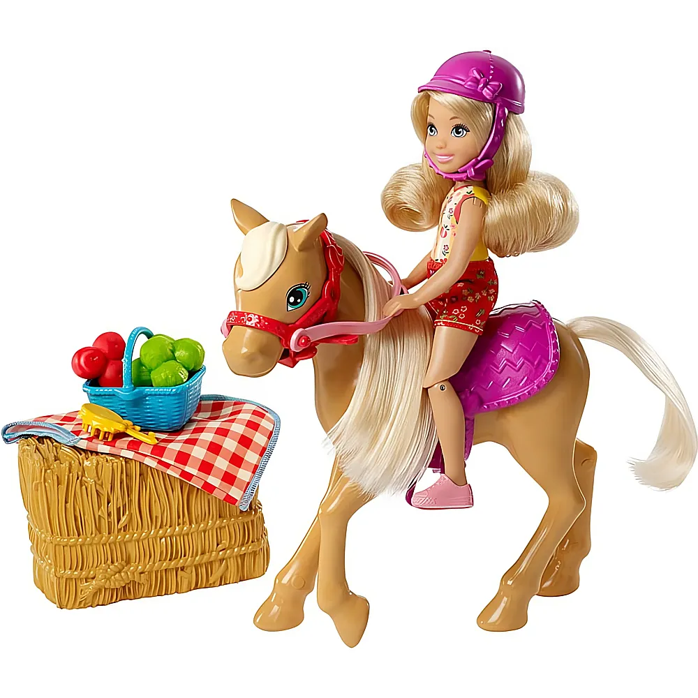 Barbie Spass auf dem Bauernhof Chelsea mit Pony