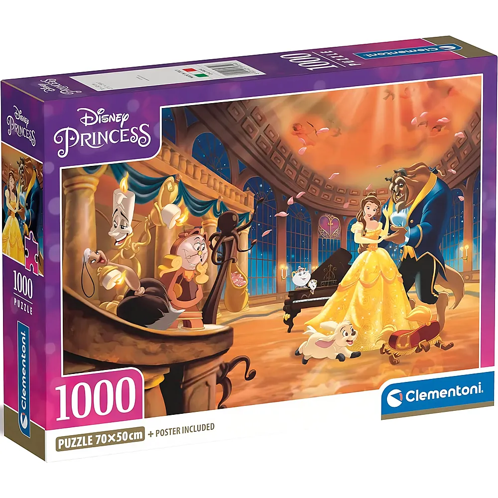 Clementoni Puzzle Die Sch�ne und das Biest - 1000 Teile