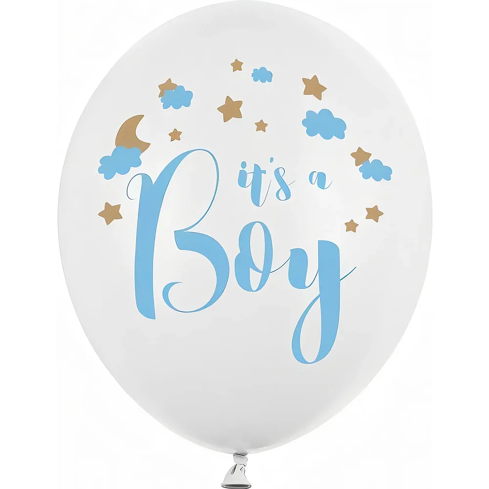 PartyDeco 6 Ballons It's a Boy 30cm - Suche