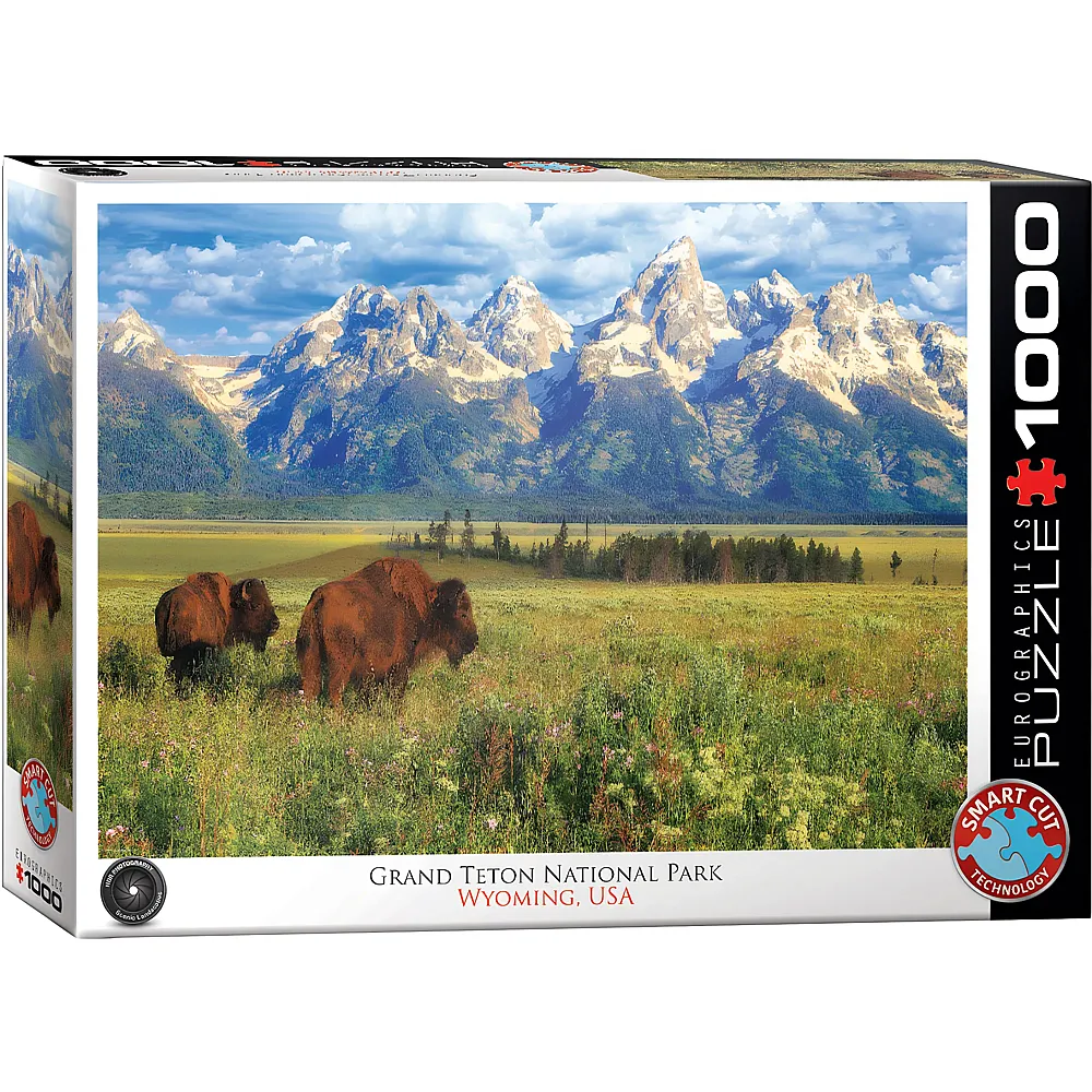 Eurographics Puzzle Grand Teton Nationalpark, Wyoming, USA 1000Teile