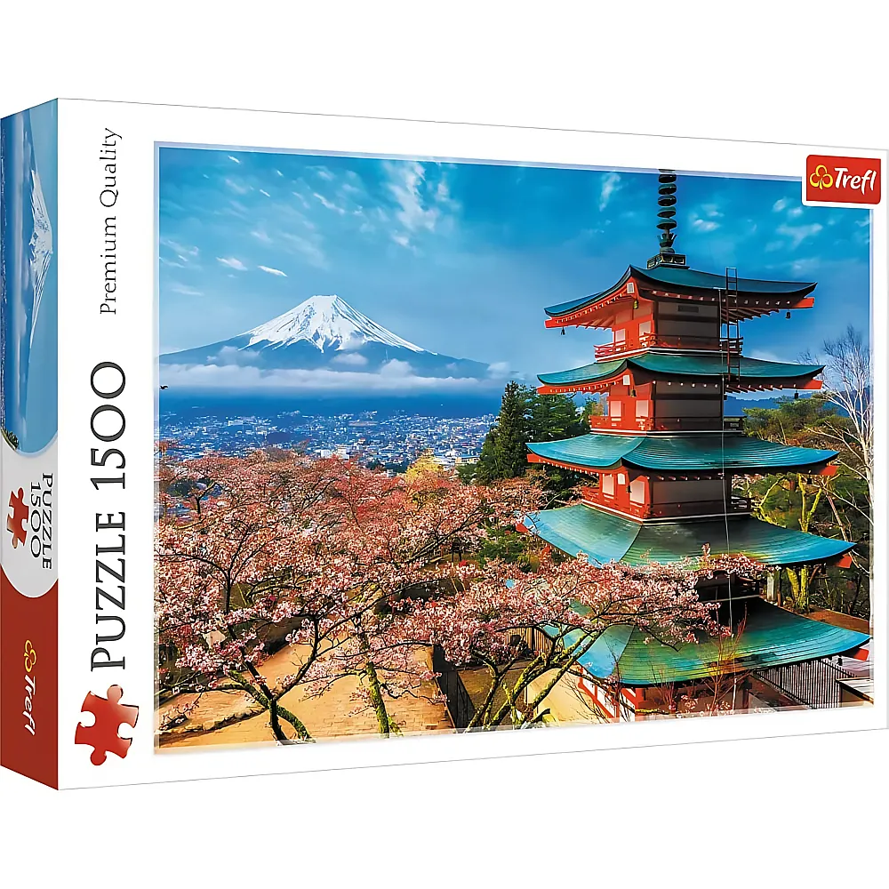Trefl Puzzle Blick auf den Fuji - 1500 Teile
