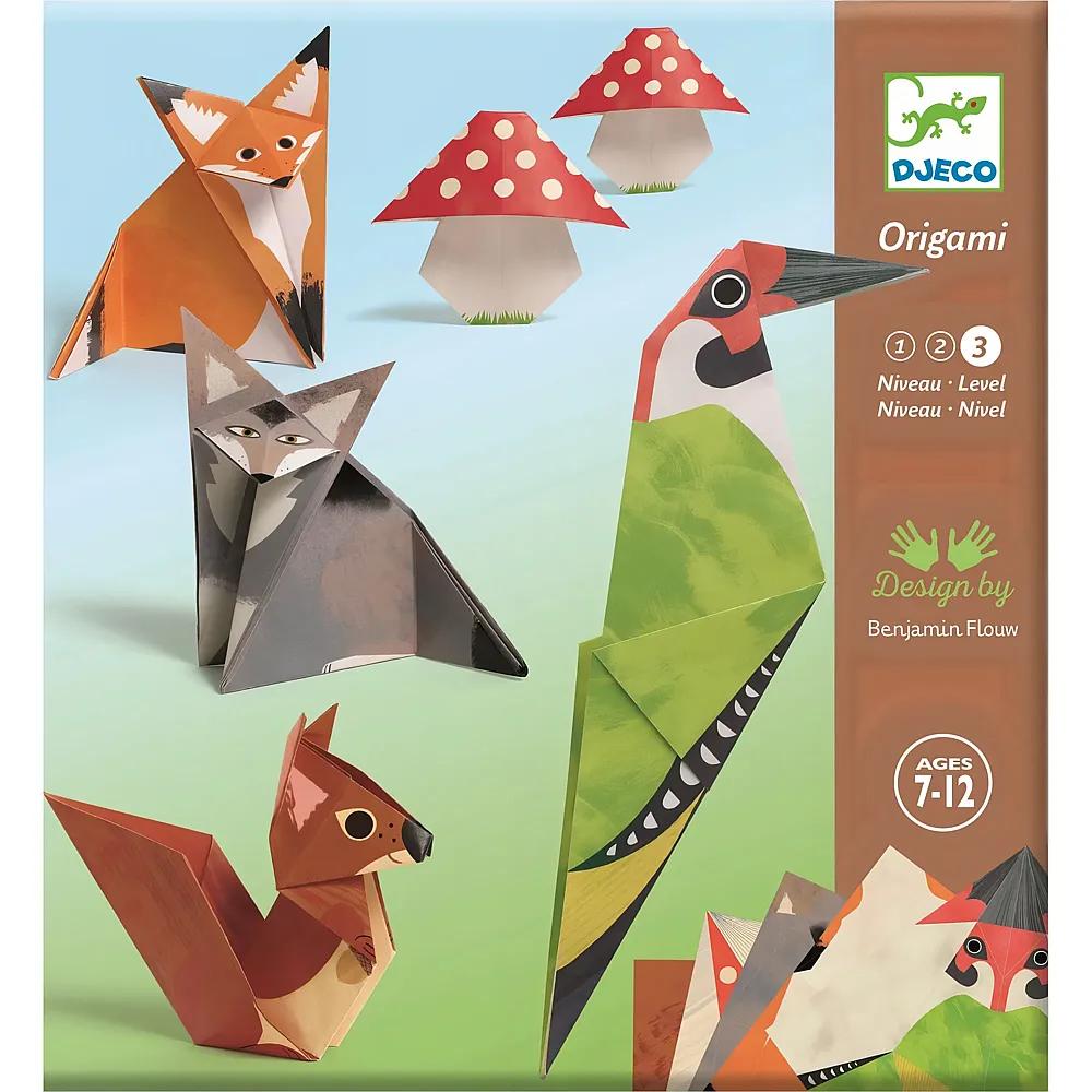 Djeco Kreativ Origami Waldtiere