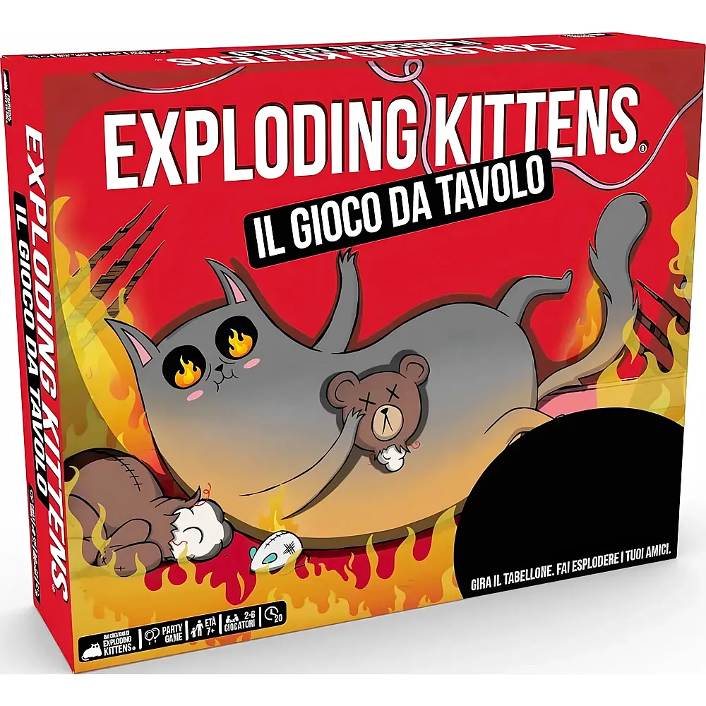 Exploding Kittens Il Gioco DA Tavolo - Italiano | Partyspiele