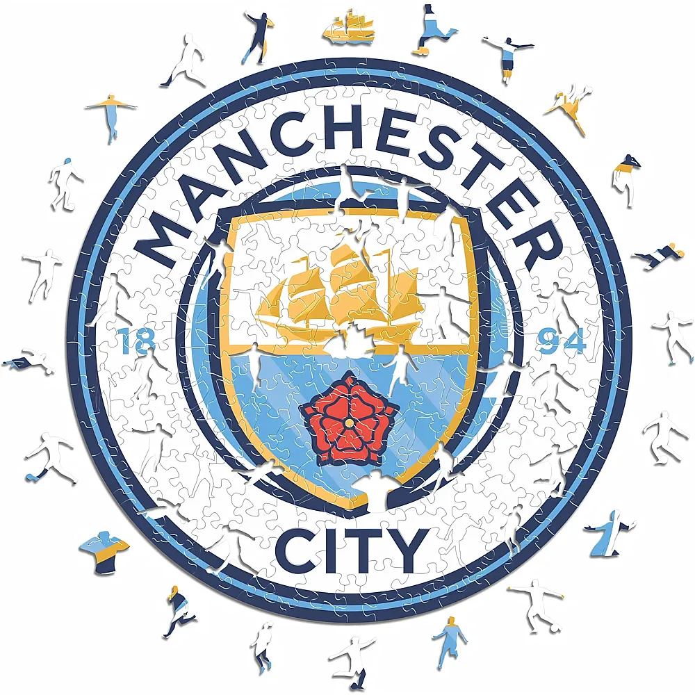 Iconic Puzzle Manchester City FC - Logo 270Teile