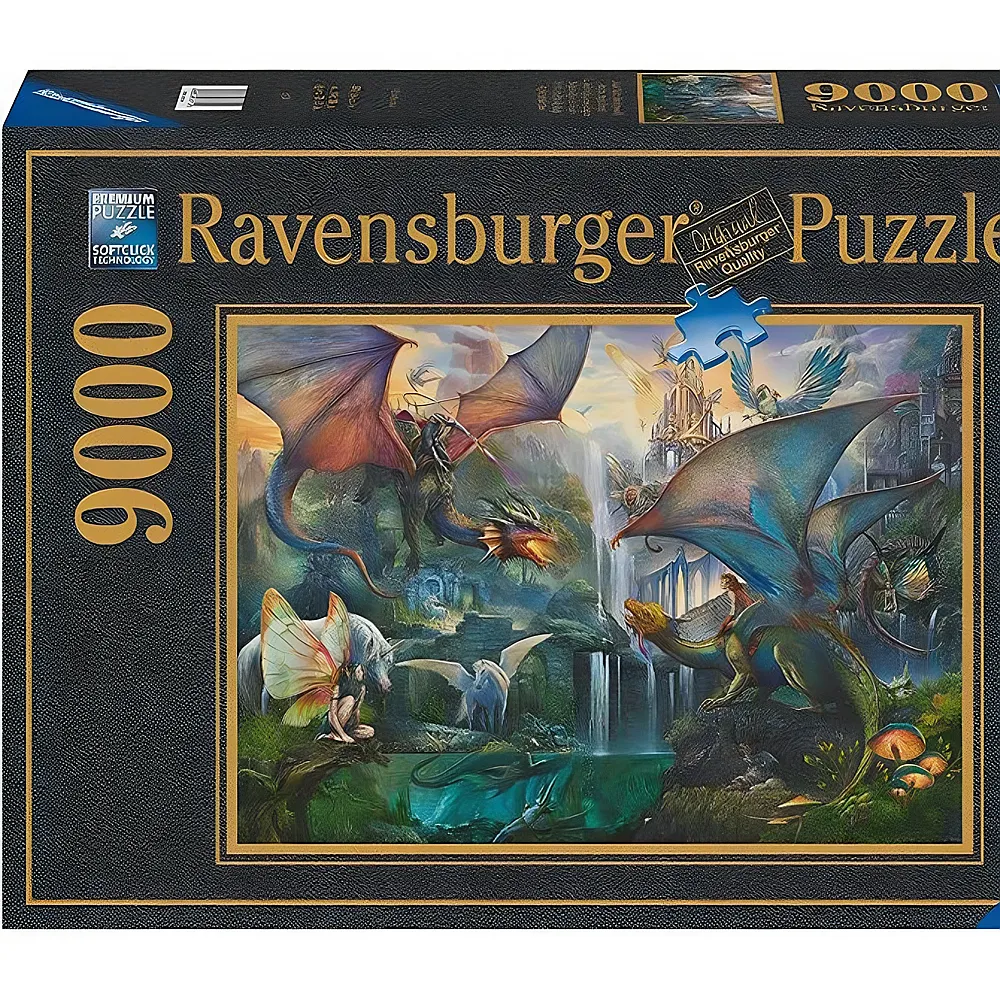 Ravensburger Puzzle Zauberwald: Drachen 9000Teile