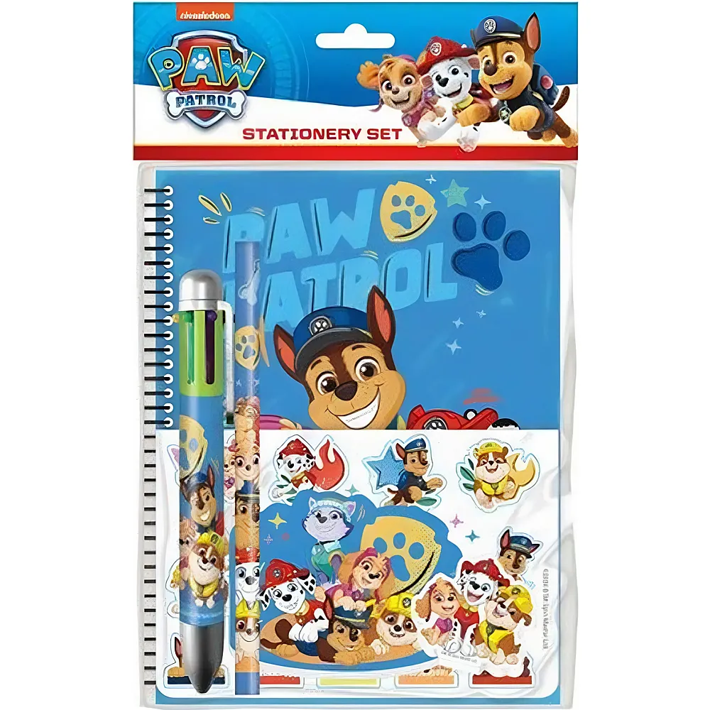 Euromic Paw Patrol Schreibset mit viel Zubeh�r - Schule & Kindergarten