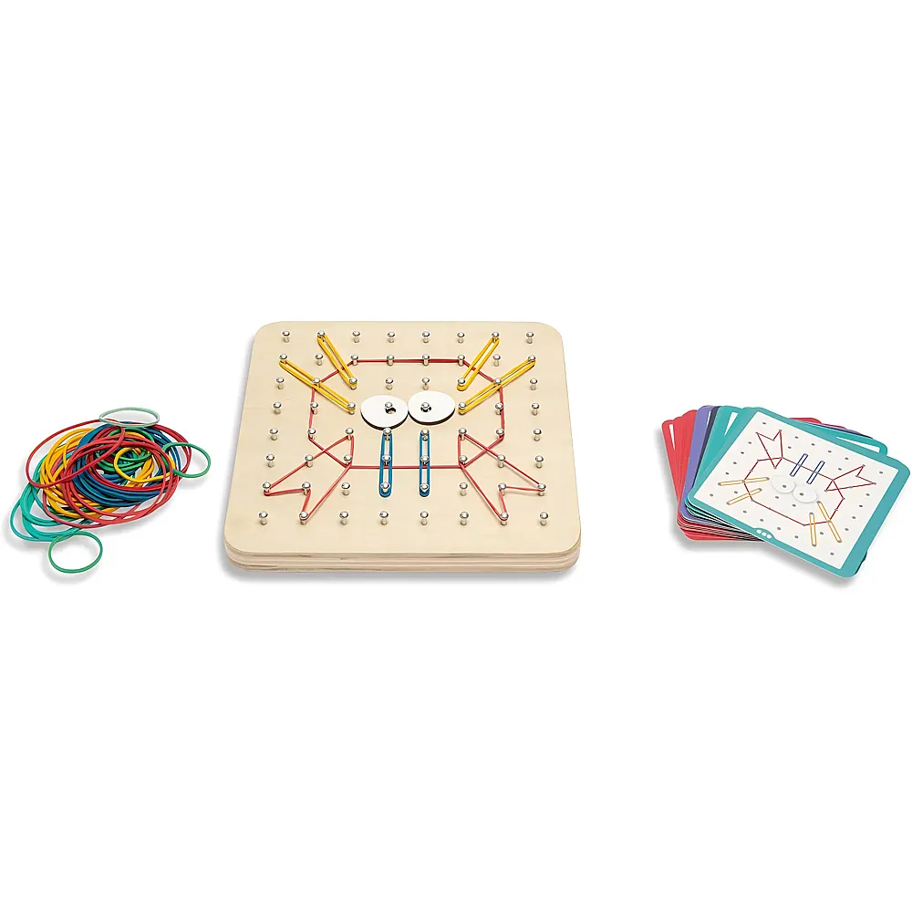 BS Toys Geobrett - Kreatives Lernspiel f�r Kinder