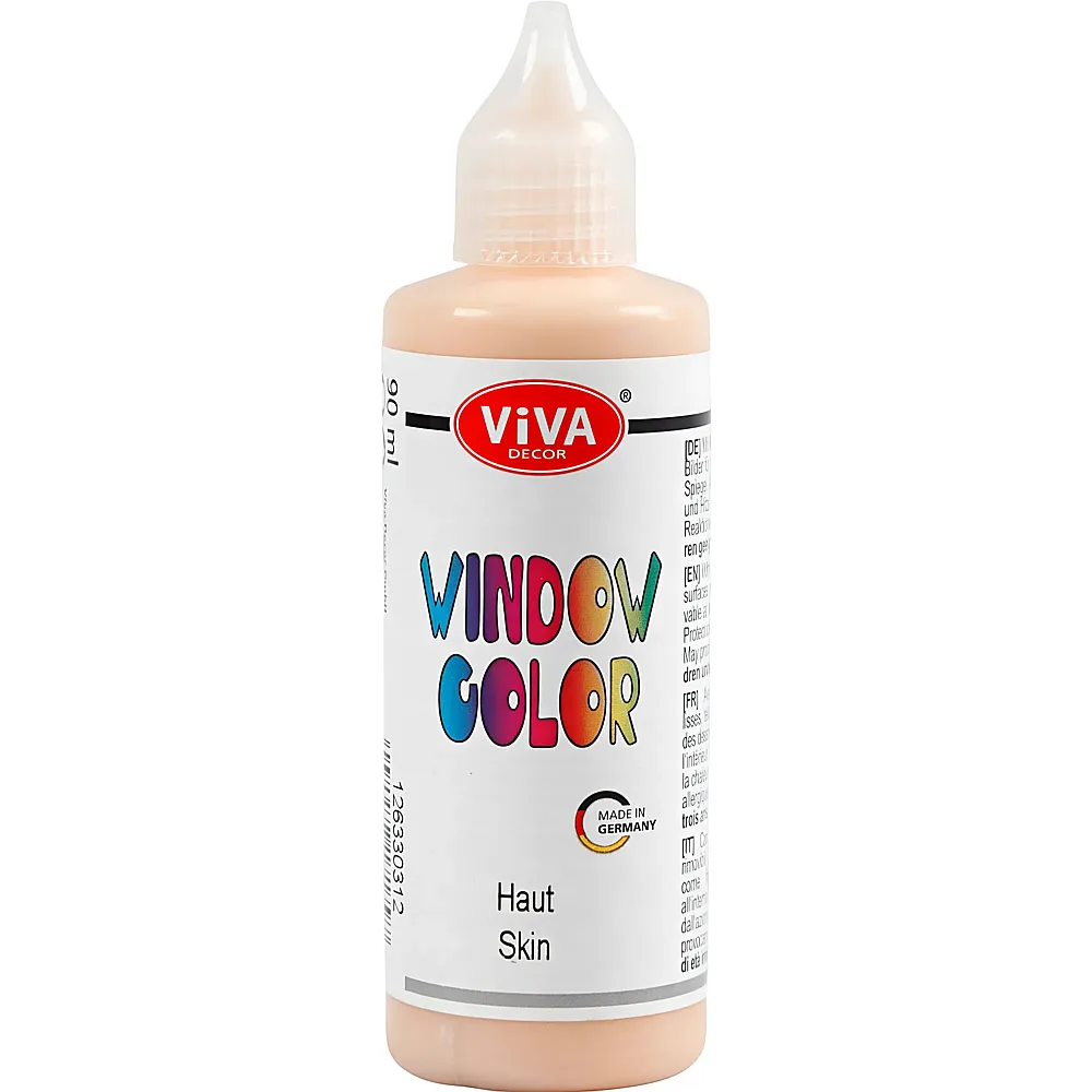 Creativ Company Fensterfarbe, Aufkleber und Glasfarbe  Hellbeige, 90 ml - Suche