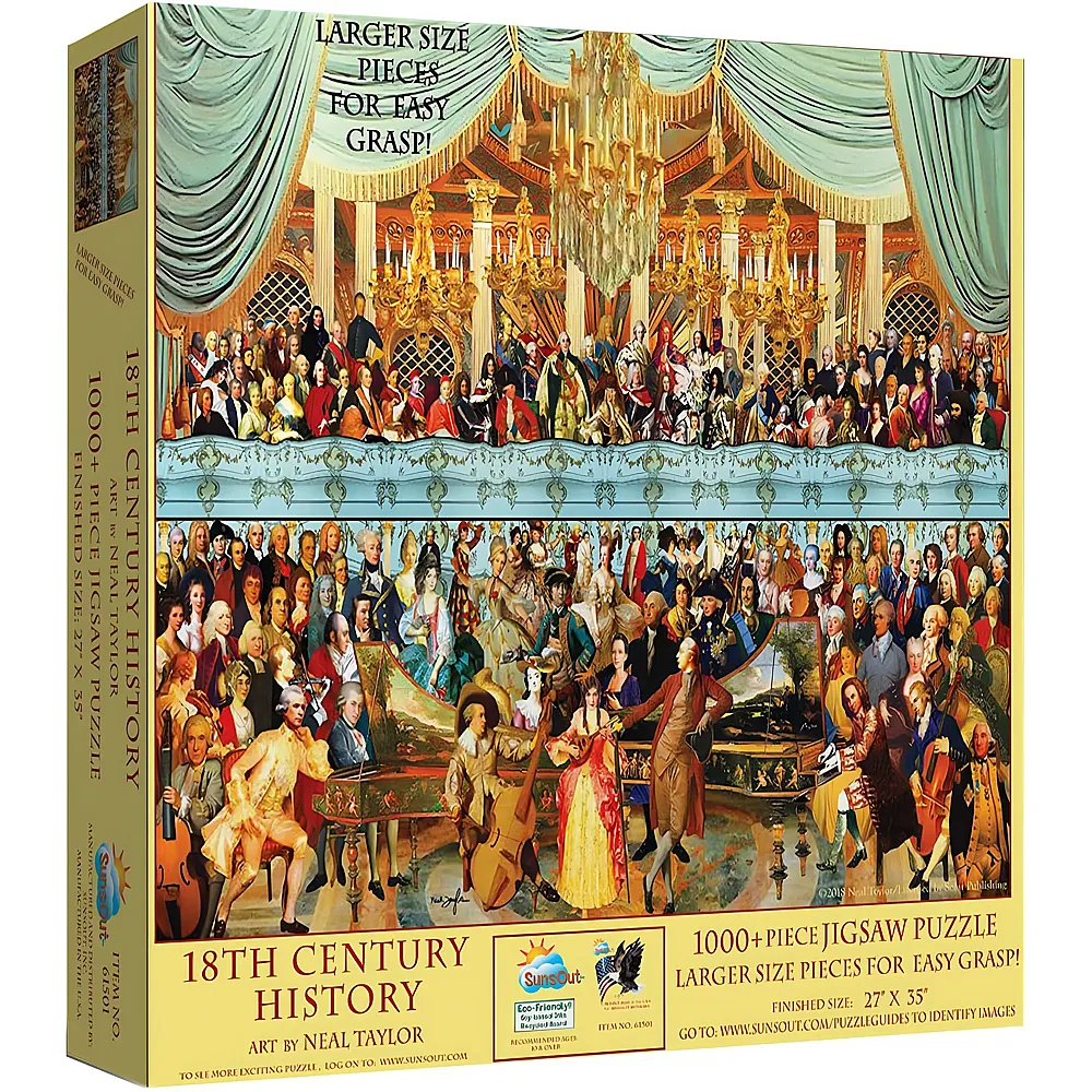 SunsOut Puzzle Neal Taylor 18th Century History - 1000 Teile
