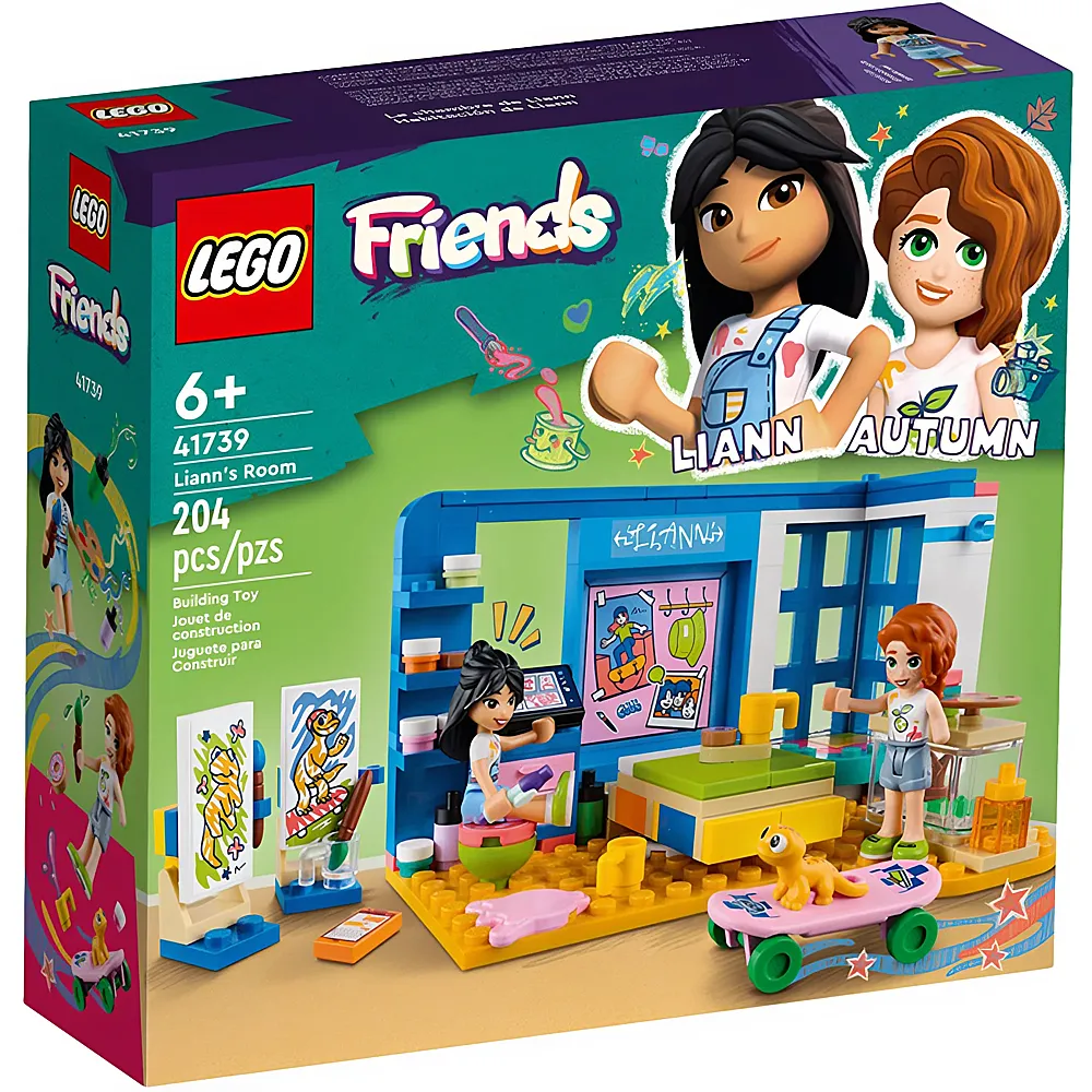 LEGO Friends Lianns Zimmer 41739