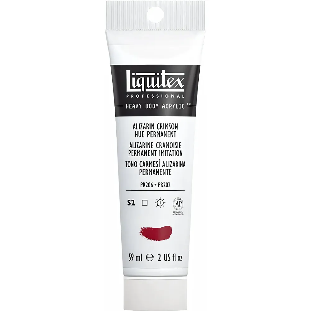 Liquitex Lqx Prof. Heavy Body Acrylfarbe 59ml Tube Karmesinrot Perman
