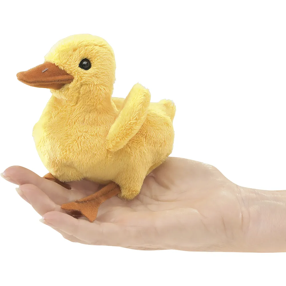 Folkmanis Fingerpuppe Entenk�ken - 13 cm