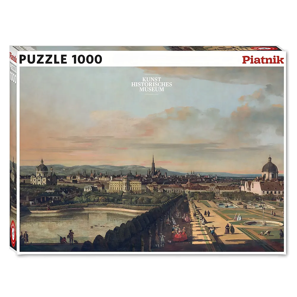 Piatnik Belotto, Canaletto, Vienna View from Belvedere 1000 Teile