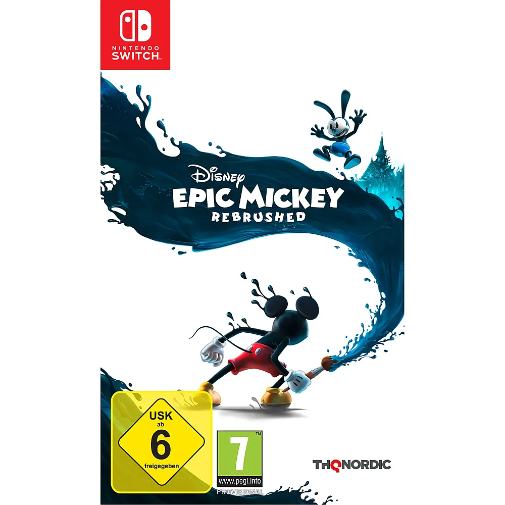 THQ Nordic Switch Mickey Mouse Disney Epic Mickey: Rebrushed