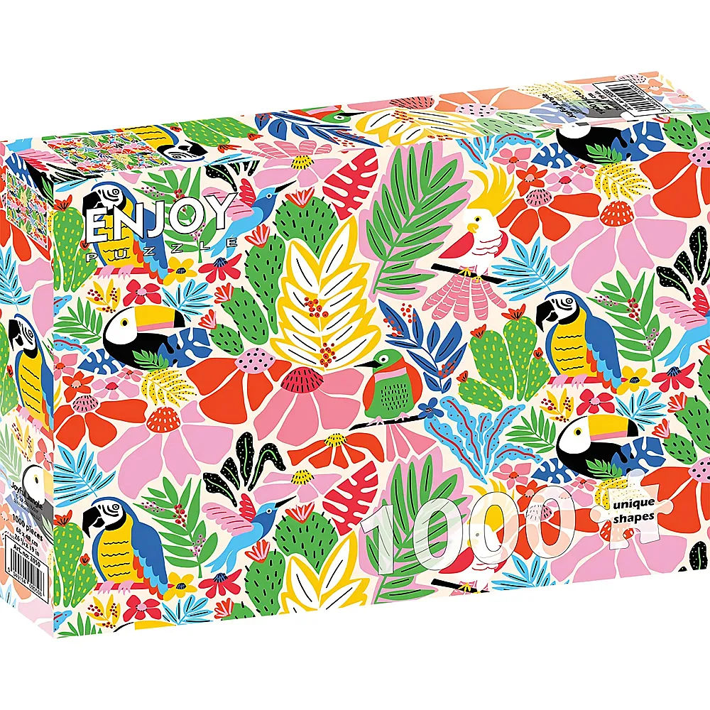 Enjoy Puzzle Joyful Jungle - 1000 Teile