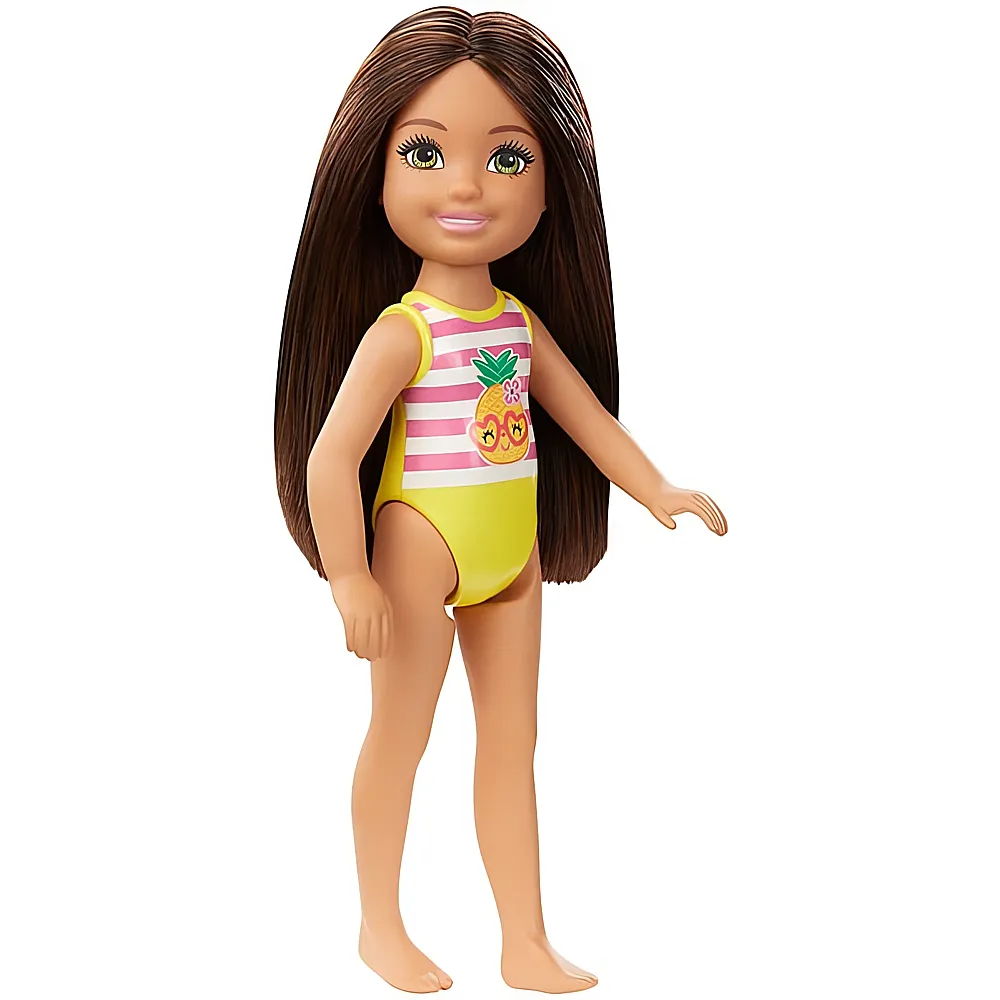Barbie Chelsea Beach Puppe brnett