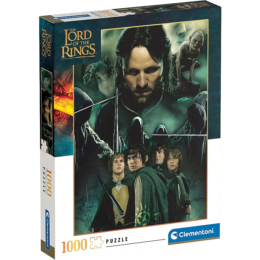 Clementoni Puzzle Der Herr der Ringe The Lord of The Rings 1000Teile