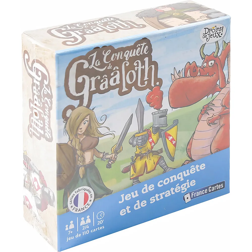 Cartamundi LA Conquete DE Graaloth Jeu DE Strategie 110 Cartes
