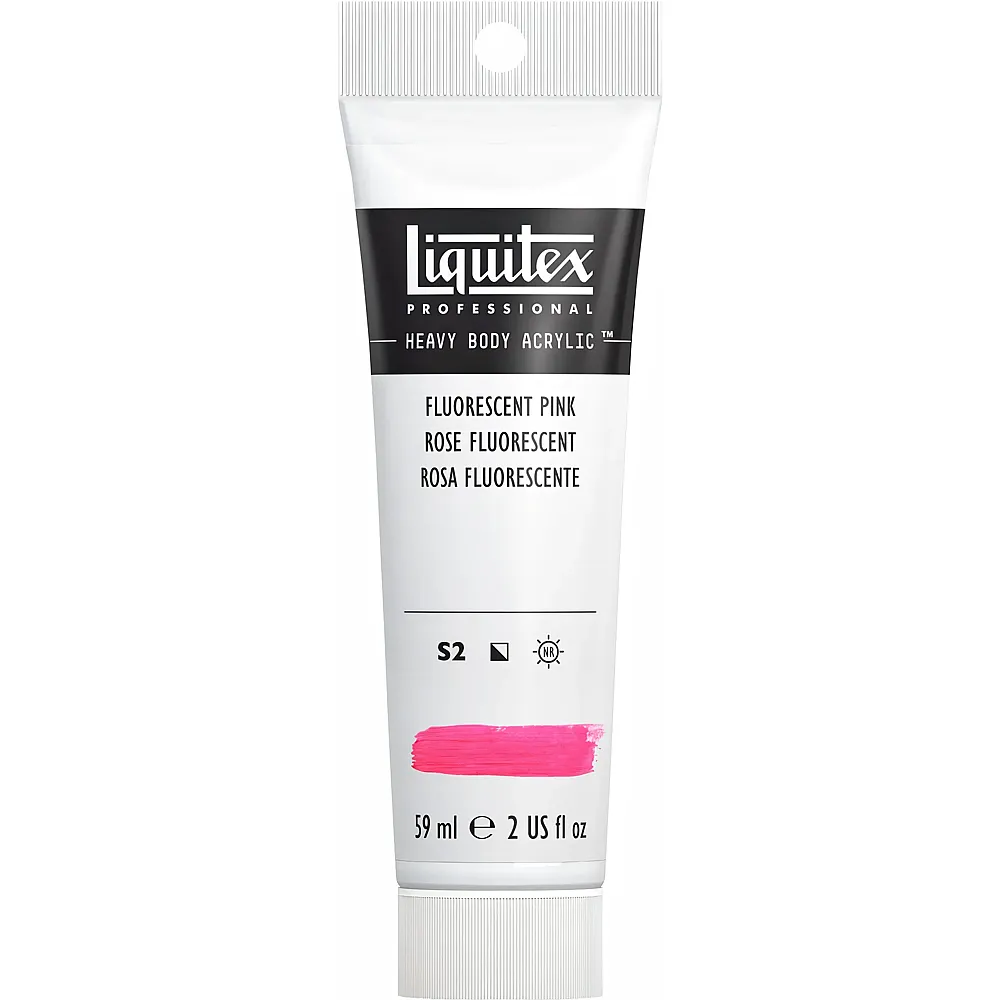 Liquitex Lqx Prof. Heavy Body Acrylfarbe 59ml Tube Fluo Pink