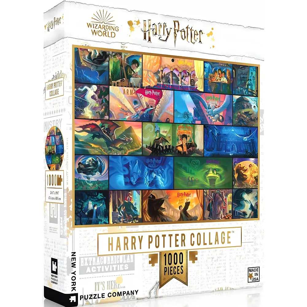 New York Puzzle Company Harry Potter Collage 1000Teile