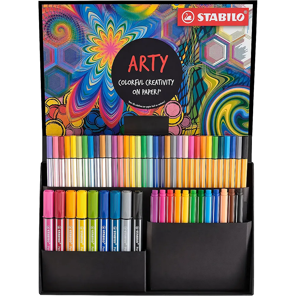Stabilo Arty Fasermaler Creative Set 55Teile