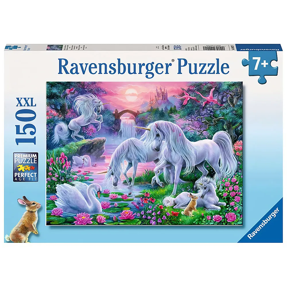 Ravensburger Puzzle Einhrner im Abendrot 150XXL