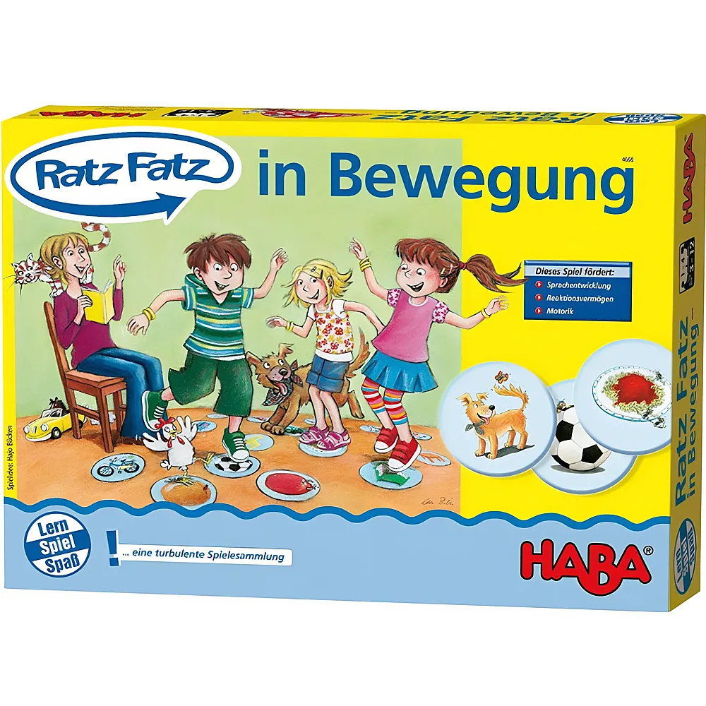 HABA Spiele Ratz-Fatz In Bewegung