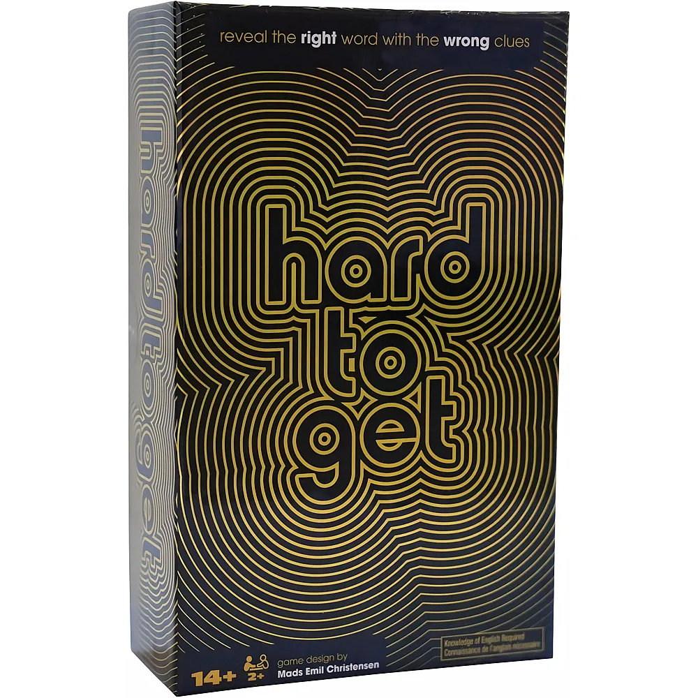 Spin Master Games Hard to Get, Find The Secret Word Clue Kartenspiel