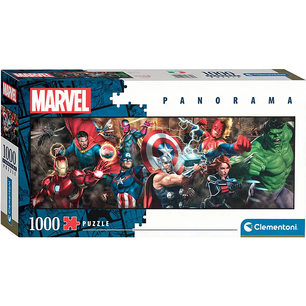 Clementoni Puzzle Avengers Panorama Marvel - 1000 Teile