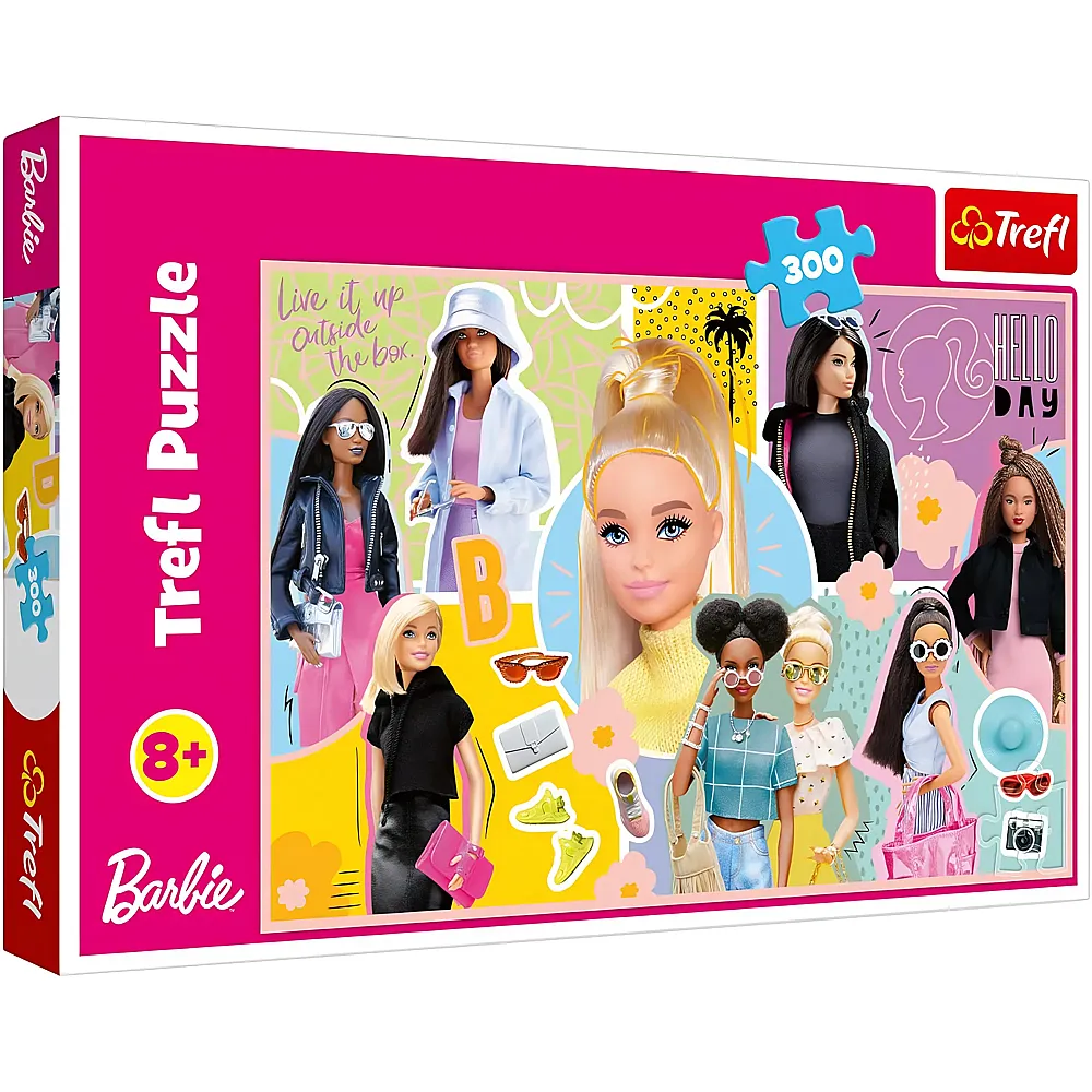 Trefl Puzzle Barbie Hello Day 300Teile