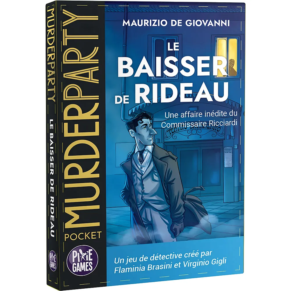 Pixie Games Murder Party Pocket : LE Baisser DE Rideau FR